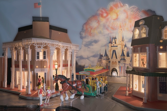"Disney Playset After Kinkade" by Paul Shambroom