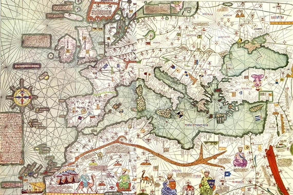 Europe Mediterranean Catalan Atlas