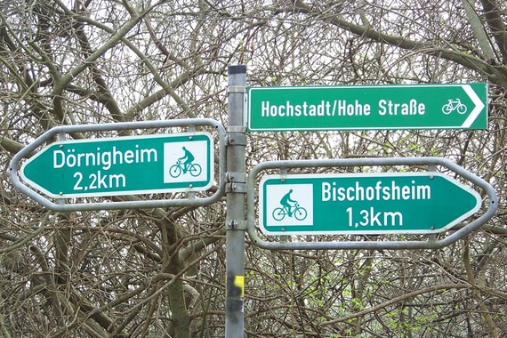 German road signs