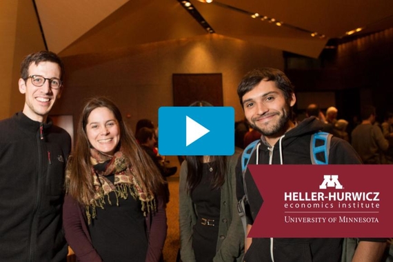 Four Heller-Hurwicz Students smilin