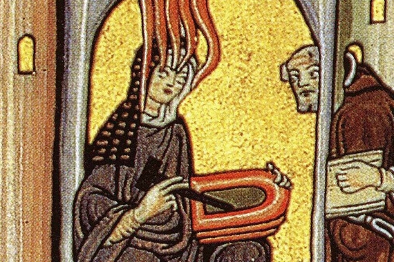 Philosopher Hildegard of Bingen