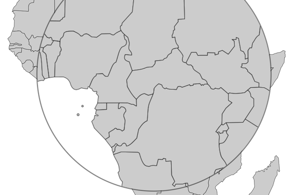 blank map of africa