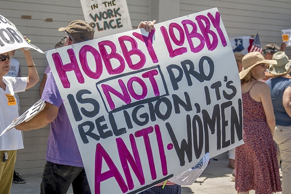 Hobby Lobby is not pro-religion, it's anti-women