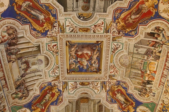 Ceiling detail, Vatican