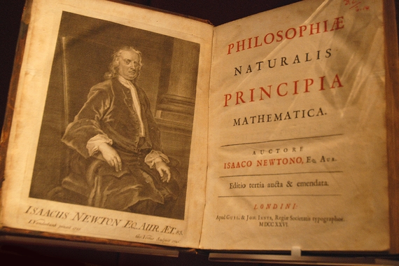 Title page from Philosophiæ Naturalis Principia Mathematica 