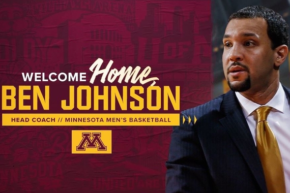"Welcome Home Ben Johnson" next to photo of Ben Johnson