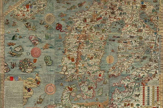 Olaus Magnus map