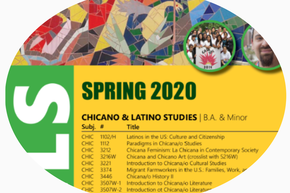 Spring class lists for Chicano and Latino Studies now available!