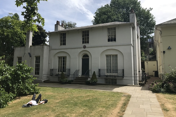 Image of John Keats house, in England