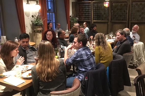 Conference dinner at the St Andrews workshop on The conceptual legacy of “On Growth and Form”