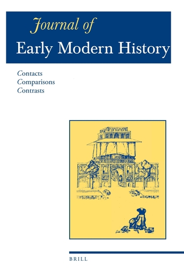 Journal of Early Modern History cover