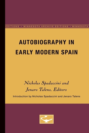Book cover for Autobiography in Early Modern Spain