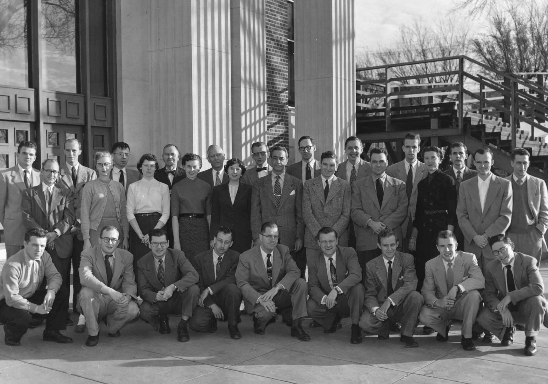 Faculty and Staff, 1954
