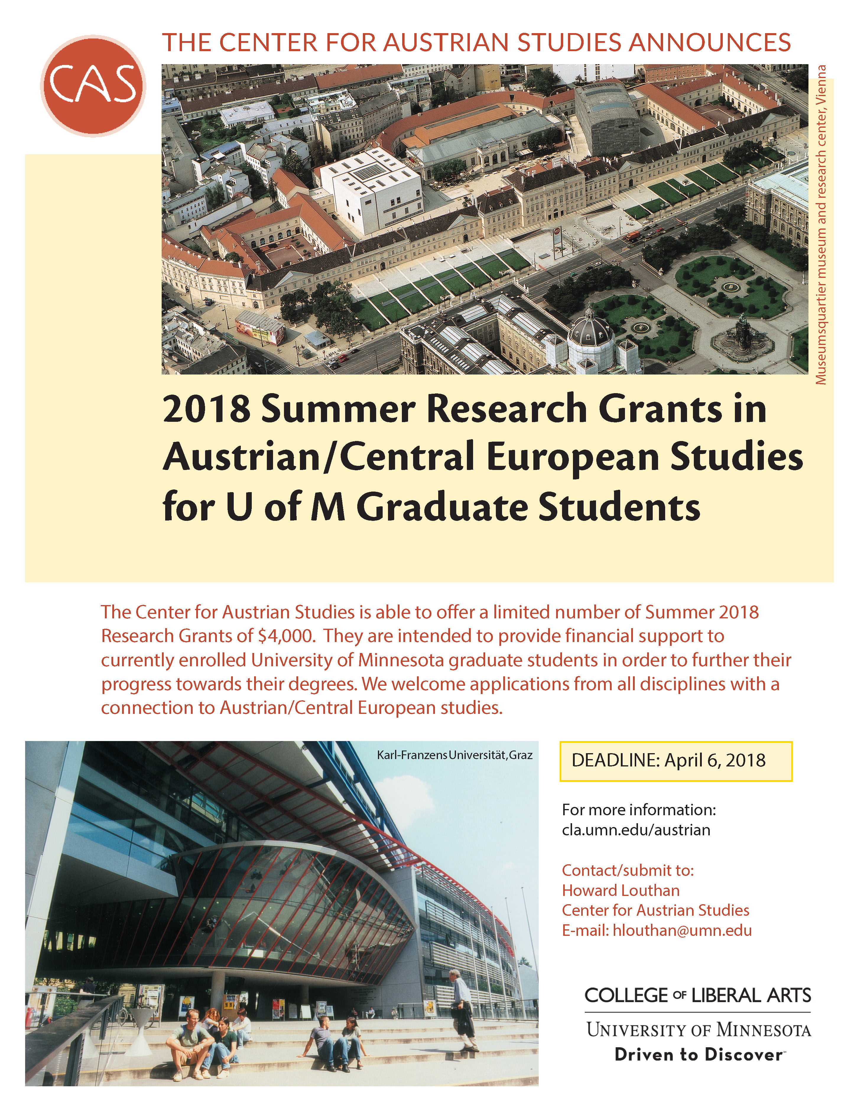 2018 summer grants announcement