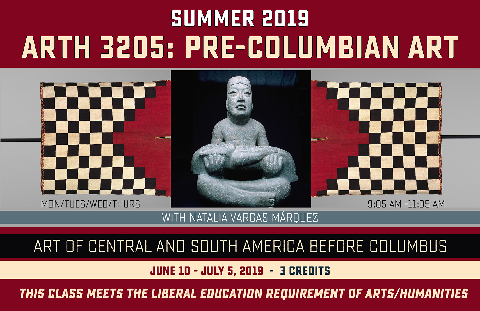 Summer 2019 ARTH 3205: Pre-Columbian Art