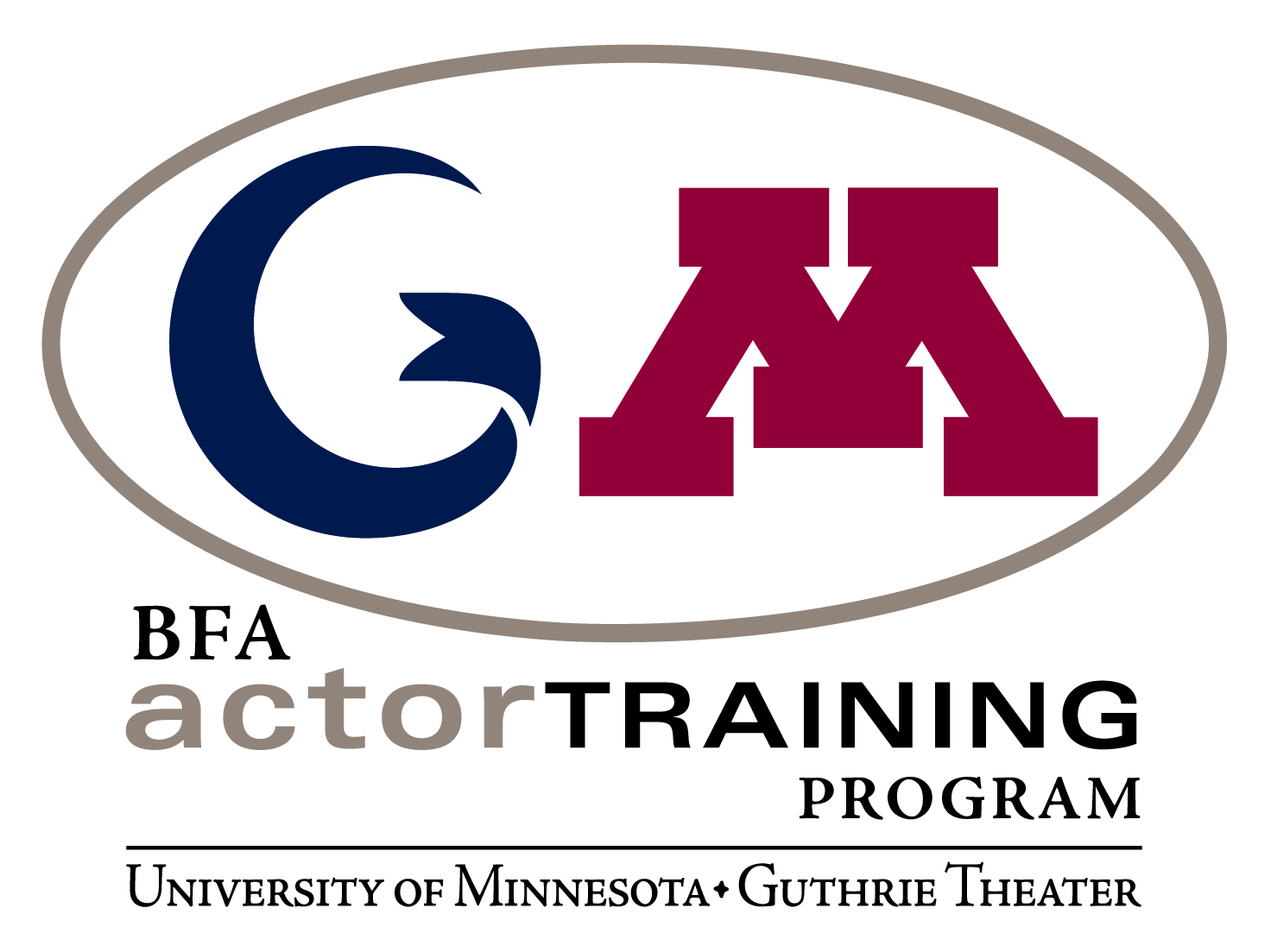 Guthrie Theater University of Minnesota BFA Actor Training Program logo