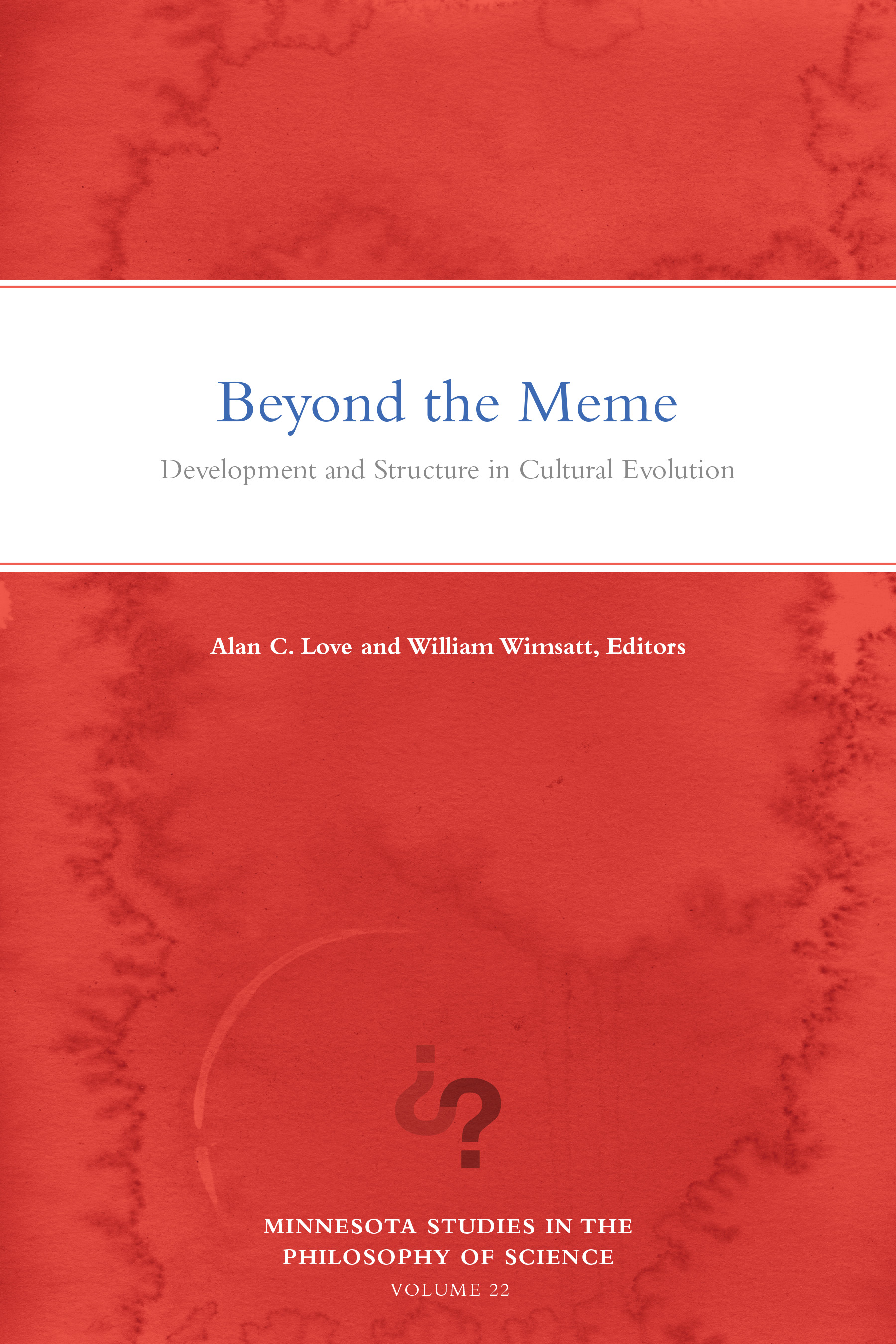 Cover of Minnesota Studies volume 22, Beyond the Meme
